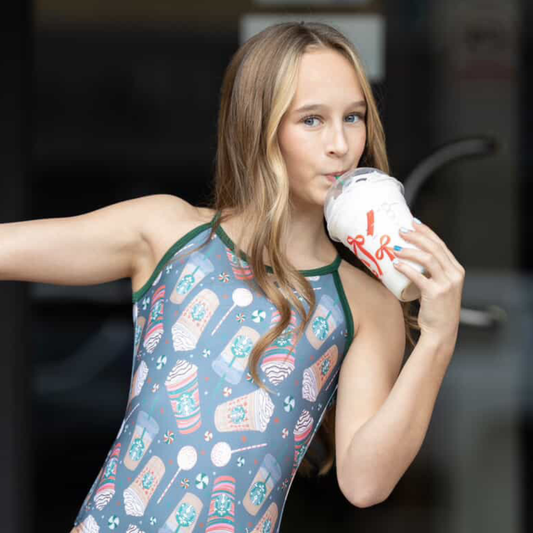 Christmas Starbucks Leotard