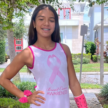 Breast Cancer Awareness 3 Leotard