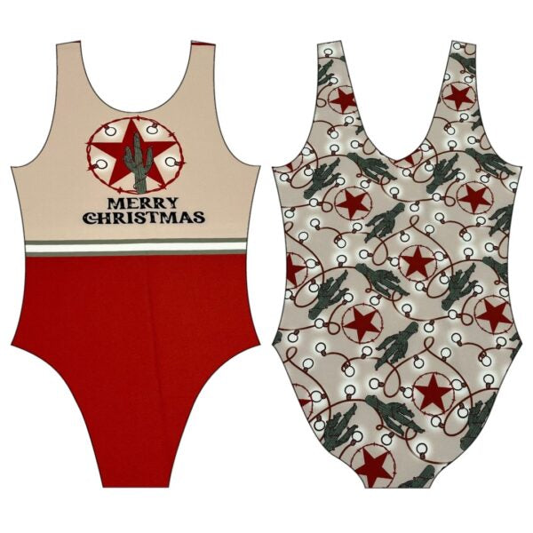 Western Christmas Leotard