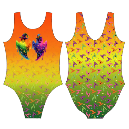 Witchy Ghosts Leotard