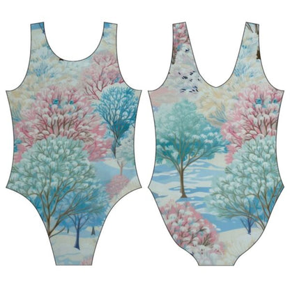 White Christmas Leotard