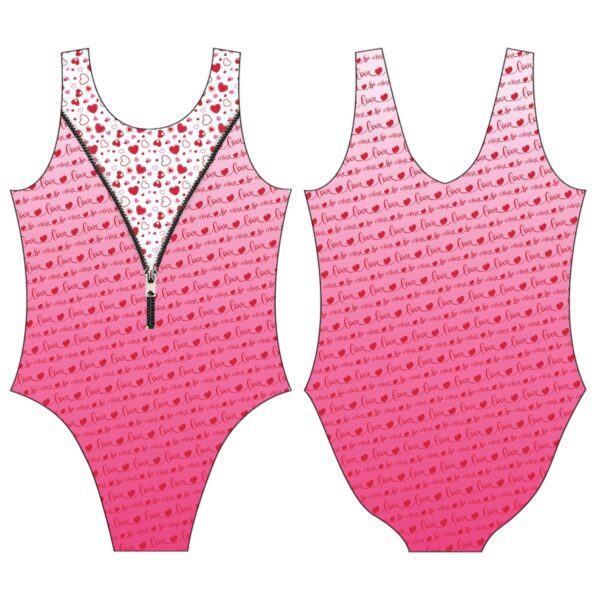 Zipped in Love Leotard
