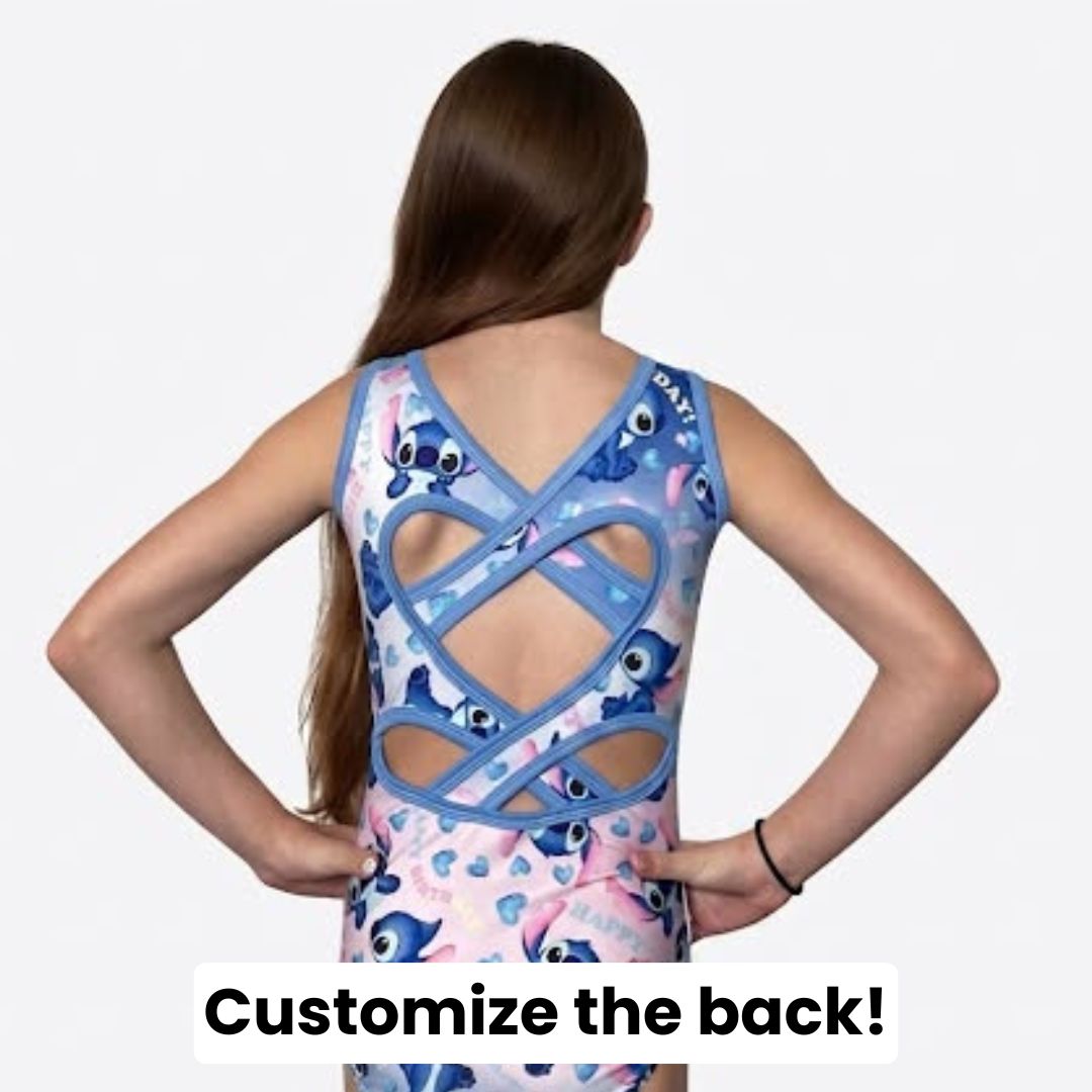 Birthday Stitch Leotard (Rhinestones Optional)
