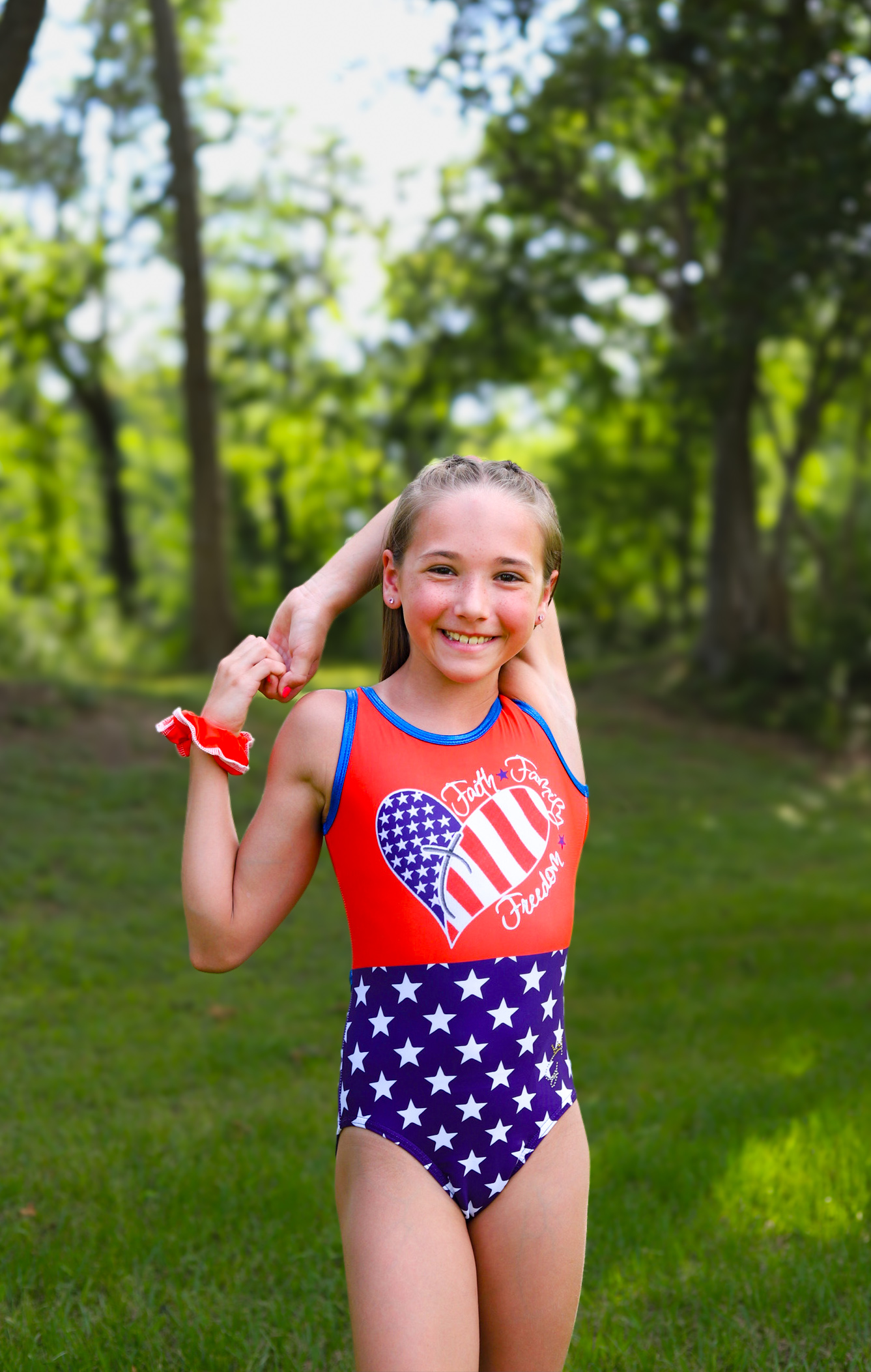 FREEDOM IN MY HEART LEOTARD